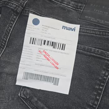 Mavi Pantolonun Yıkamada Beliren Beyaz Çizgileri Üretim Hatası Olarak Kabul Edilmedi