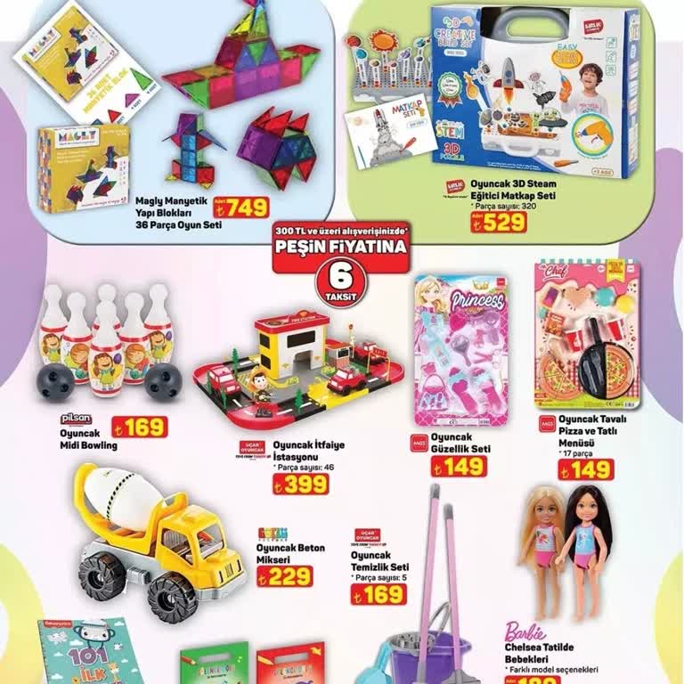 A101 Kampanyası Yanıltıcı: 36 Parça Manyetik Blok Oyuncağı Bulunamadı