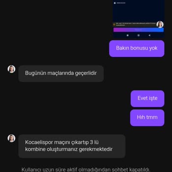 Canlı Destek Yanıltması Çekim Reddi Ve 2.000 TL Bakiye Kesintisi