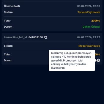 Canlı Destek Yanıltması Çekim Reddi Ve 2.000 TL Bakiye Kesintisi