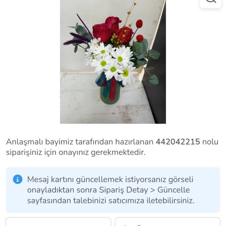 Çiçek Sepeti'nde Ürün Hatası Ve Saygısız Davranış