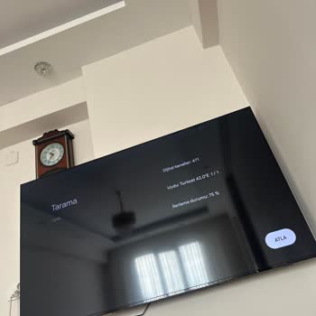 Onvo 65 İnç TV'de Sürekli Kurulum Modu Ve Kanal Silme Sorunu