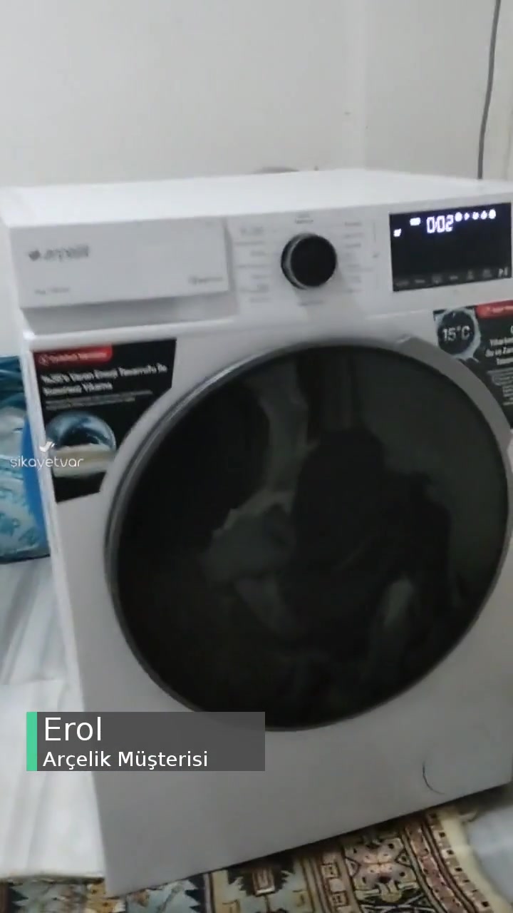 Arçelik Çamaşır Makinesi Hüsranı! videonun kapak resmi