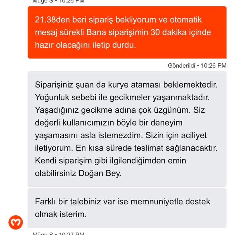 Migros Yemekte İptal Edilen Sipariş Ve Yanıltıcı Hazırlanıyor Bilgisi
