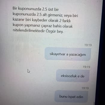 Vaycasino’da Çapraz Bahis İddiası İle Kazancımın Haksız İptali Ve Ödeme Yapılmaması