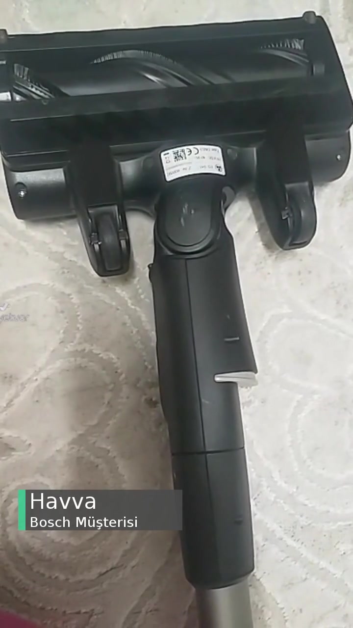 Bosch Süpürge Başlığı Dönmüyor, Garanti Kapsamında Değişim Talebi videonun kapak resmi