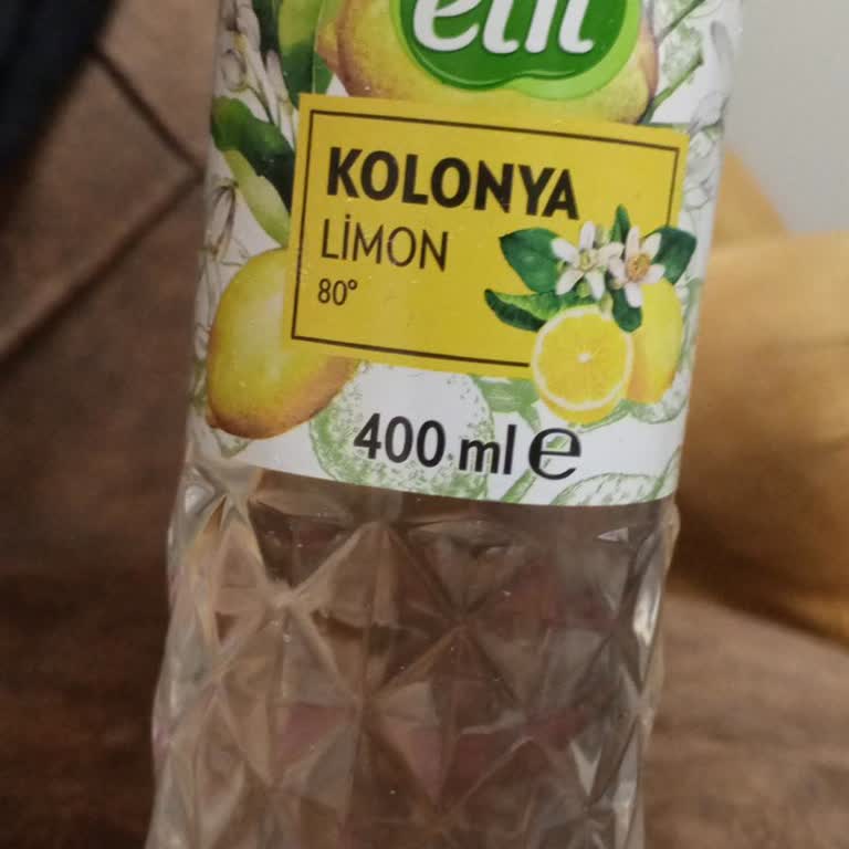 Ambalaj Yanıltıcı Limon Kokusu Beklenen Kolonya Okyanus Kokulu Çıktı