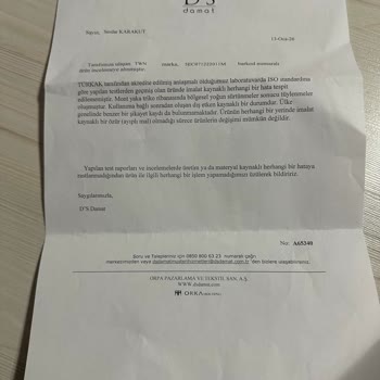 Kısa Sürede Deforme Olan Mont Ve İade Reddiyle Karşılaşılan Kaba Müşteri Hizmeti