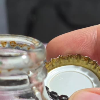 Paslı Şişe Kapakları Ve Ağızları Nedeniyle Sağlık Endişesi