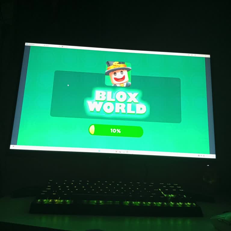 Blox World Oyunu %10’da Takılı Kalıyor Ve Açılmıyor