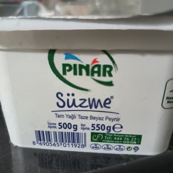 Pınar Süzme Peynirin 4 Günde Bozulması Ve İade Talebi