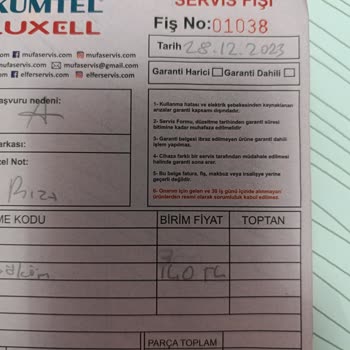 Kumtel Ankastre Fırınında Eksik Tepsi Sorunu