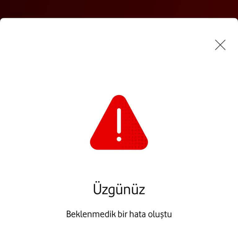 Yabancı Ülkede Vodafone Dijital Servislere Erişilemiyor, Hattım Kullanılamaz