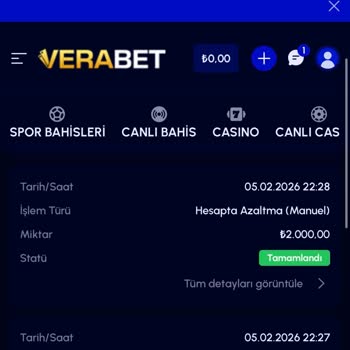 Verabet'te Kazançlarım Silindi Ve Hesabımdan Para Kesildi