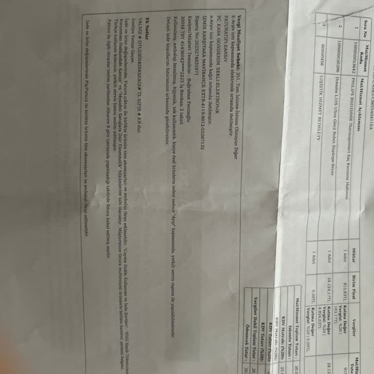 Garanti Kapsamındaki Dreame Robot Süpürge İçin Şaşırtıcı Servis Ve Kargo Ücretleri