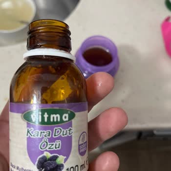 Vitma Karadut Özü Şişe Dipinde Şekerlenme Sağlık Endişesi Ve İade Talebi