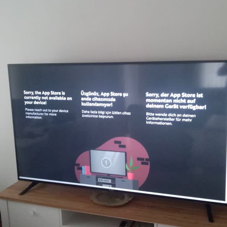 Akıllı Televizyon Uygulama Mağazasına Girememe Ve Belirsiz Çözüm Süresi