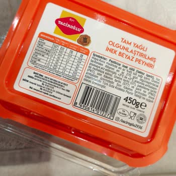 Taciroğlu Peynirindeki Şüpheli Siyah Madde İçin İade Ve Değişim Talebi