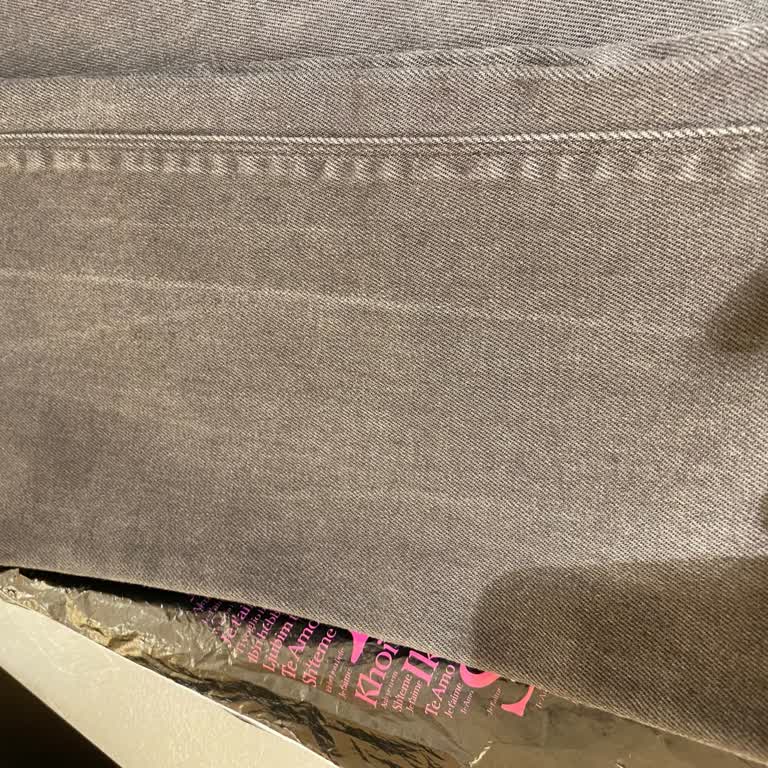 İlk Yıkamada Renk Atan Denim Pantolon İçin İade Veya Değişim Talebi