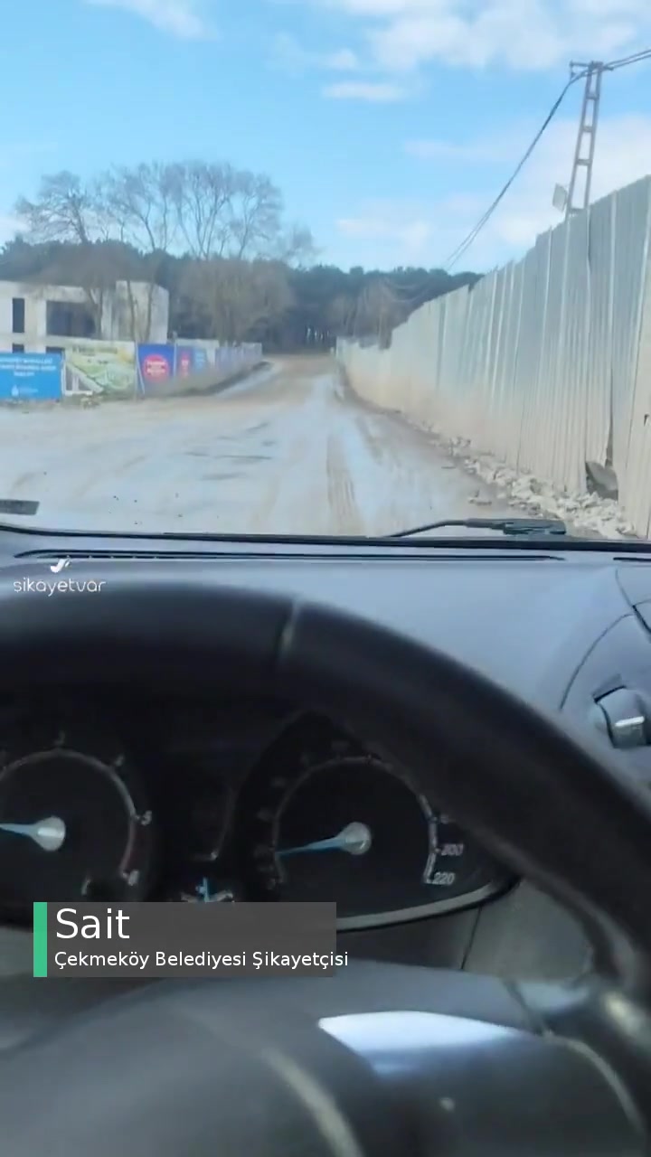 Çekmeköy Belediyesi Bozuk Yol videonun kapak resmi