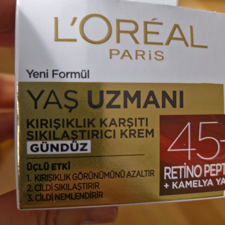 Loreal Paris Kutu Üzerindeki 45+ İbaresine Karşı Barkodda 40+ Görünen Ürün Hakkında Açıklama Talebi