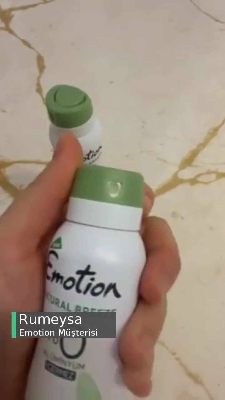 Emotion Natural Breeze Deodorant Kapak Sorunu Sıkılmıyor! videonun kapak resmi