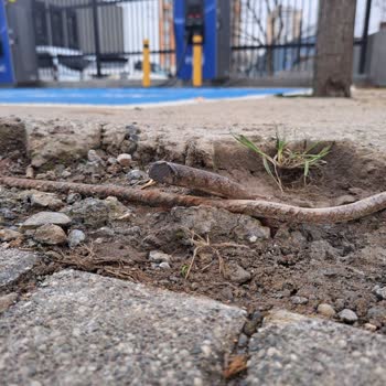 AYEDAŞ Enerjisa’nın Eski Duvar Demiri Araç Lastiğini Patlattı