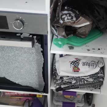 Kullanılmayan Fırının Dış Camı Kendiliğinden Patladı Ve Garanti Kapsamında Ücretsiz Değişim Talebi