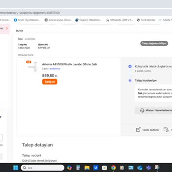 Eksik Ürün Ve Geciken İade Süreci Nedeniyle Çifte Mağduriyet