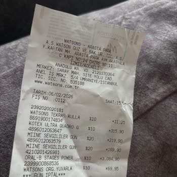 Etiket Fiyatı İle Kasadaki Ücret Farkı Ve Personel Müdahalesizliği