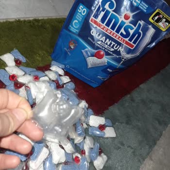 Finish Bulaşık Makinesi Deterjanında Eksik Ve Boş Tabletler