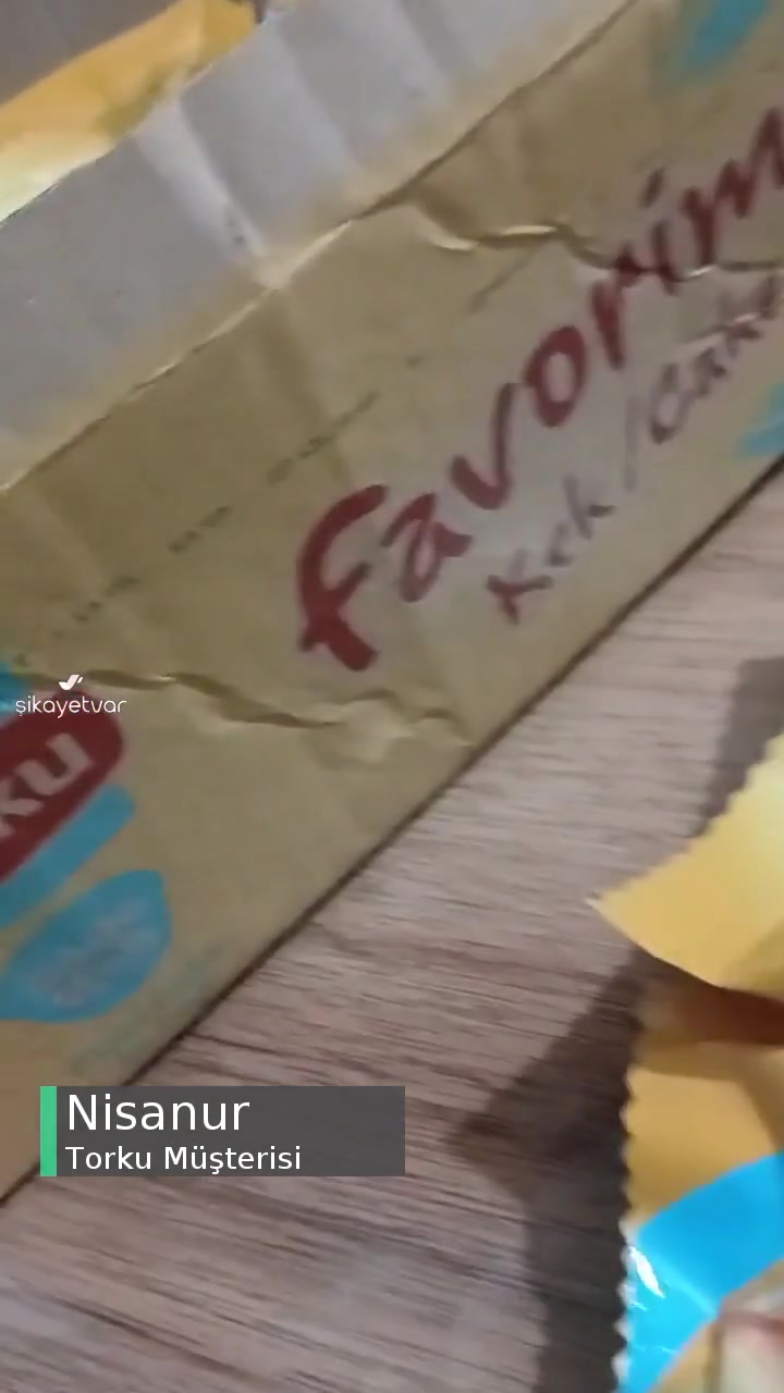 Torku Favorimo Kek Şikayeti videonun kapak resmi