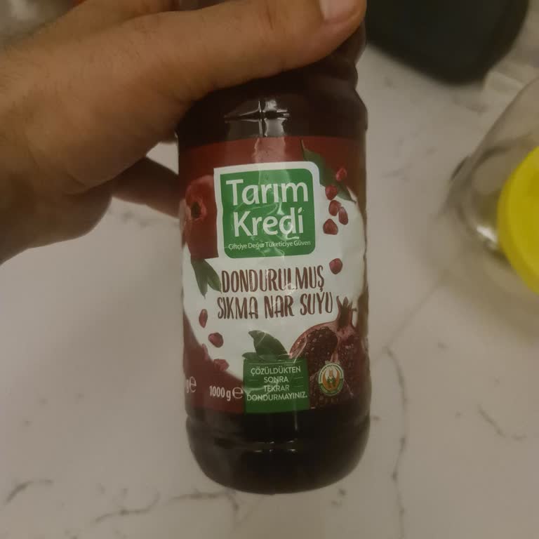 Tarım Kredi Dondurulmuş Nar Suyu Fiyatı İki Katına Çıktı