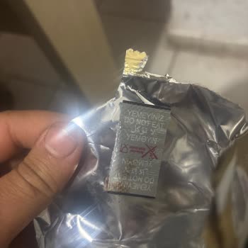 Luppo Sufle Ürününün İçinde Nem Alıcı Poşet Bulunması