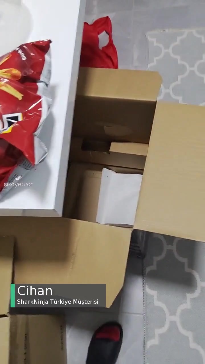Sharkninja Türkiye Kullanılmış Ürün Gönderiyorlar! videonun kapak resmi