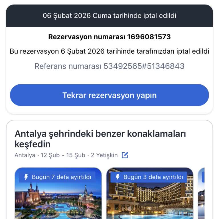 Agoda Uygulamasında Yetkisiz Çekim Ve Rezervasyon İptali
