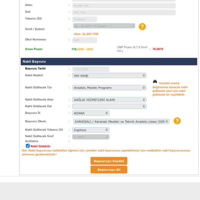 Tercih Hatası Nedeniyle Okul Değişikliği Reddi, Kızımın Eğitim Ve Psikolojik Durumu Tehlikede