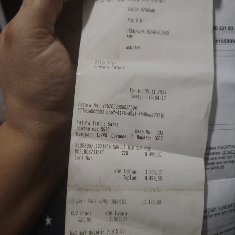 Satışta Verilen Batarya Değişim Garantisi Reddedildi Ve Süpürge Başlığı Tekrar Arızalandı