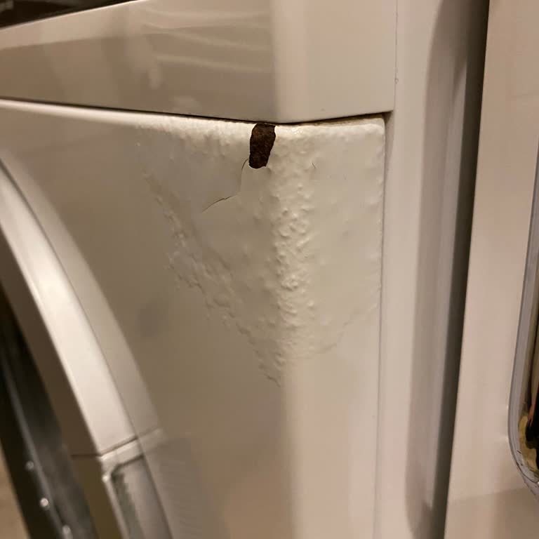 Siemens IQ500 Çamaşır Makinesinde Boya Dökülmesi Üretim Hatası Şikayeti