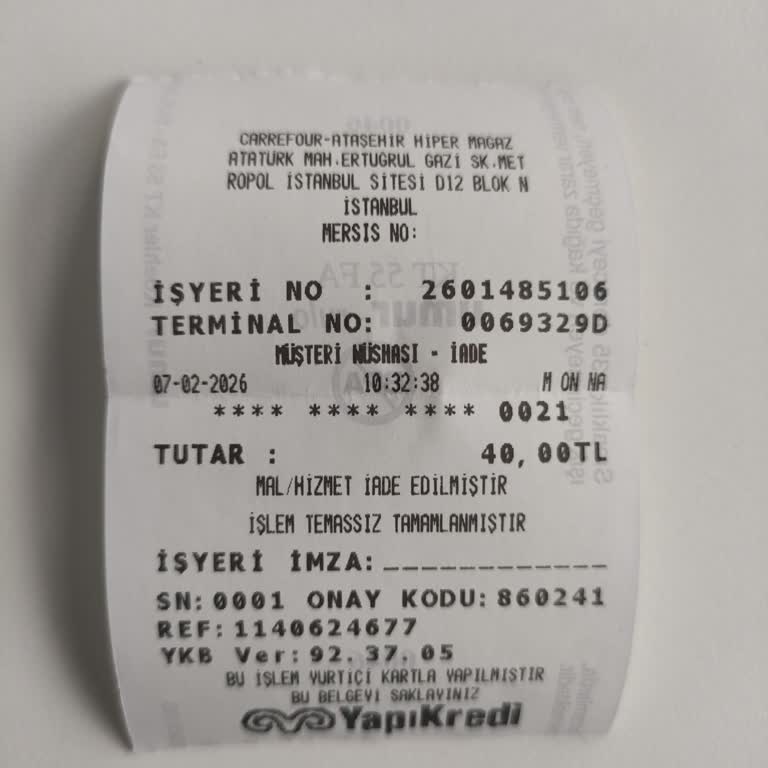 Carrefour SA Metropol İstanbul Şikayeti