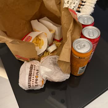 Burger King Yemeksepeti'nde Hamburger Ve Patates Eksik, Destek Yok