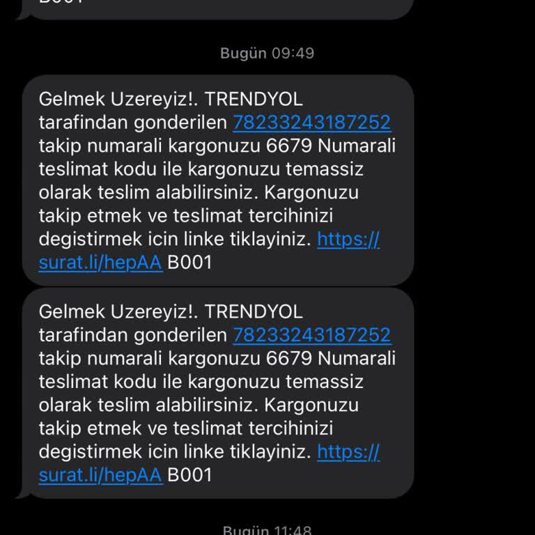 Sürat Kargo Kargo Görevlisi Kargoyu Petrol İstasyonuna Bırakıp Adrese Teslim Etmedi