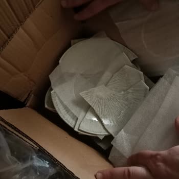 Kabul Edilemez Kırık Tabaklar Ve Özensiz Paketleme