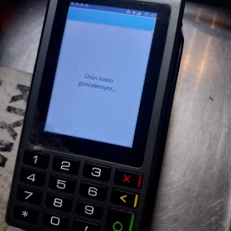 POS Cihazı Ürün Listesi Güncelleniyor Uyarısıyla Satışları Durduruyor