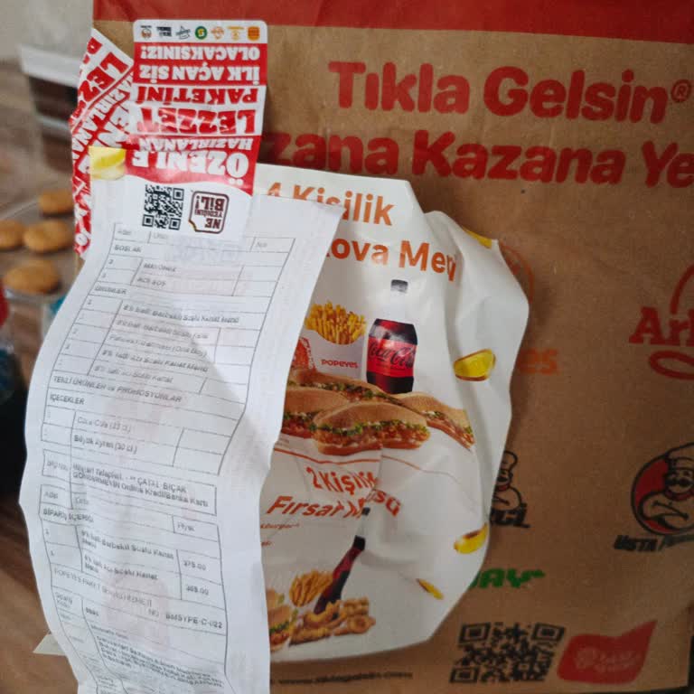 Atakum Popeyes Şubesinde Yanlış Sipariş Ve Telefon İletişimsizliği