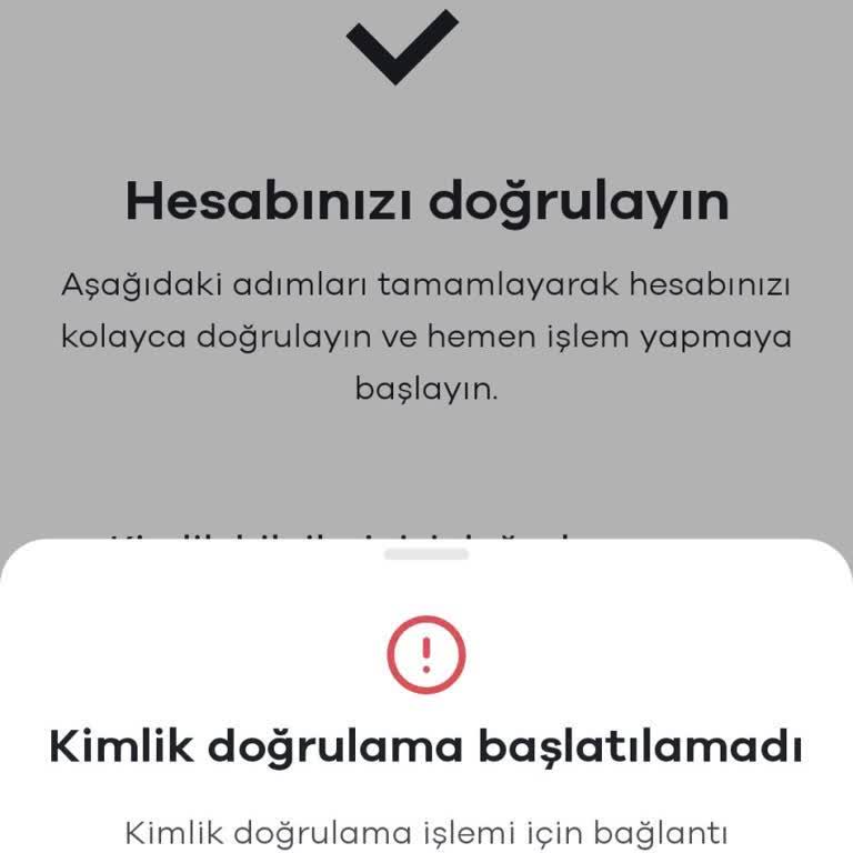Paribu Kayıt Hatası Hesabımın Erişimini Engelliyor