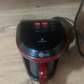 Karaca Kahve Makinesinde Kırmızı Işık Hatası Çözülmedi