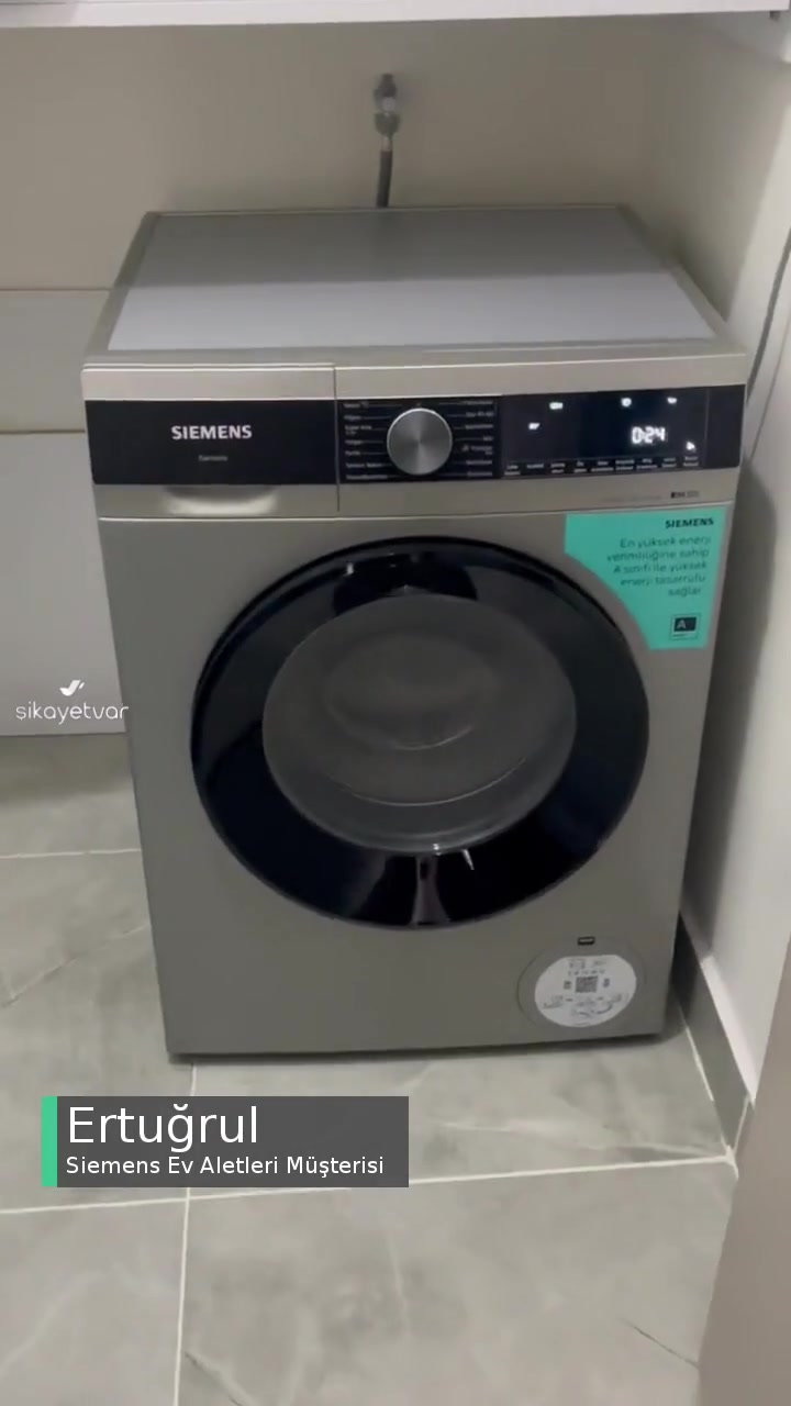 Siemens Çamaşır Makinesi Sesi! videonun kapak resmi