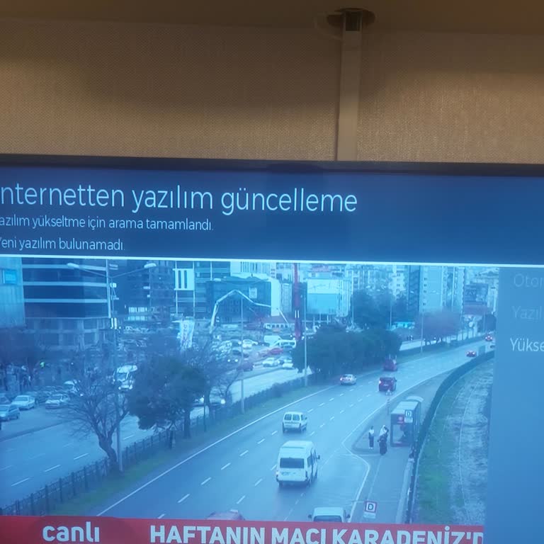 Vestel 43F9500 Smart TV Yazılım Güncellemesi Gelmiyor