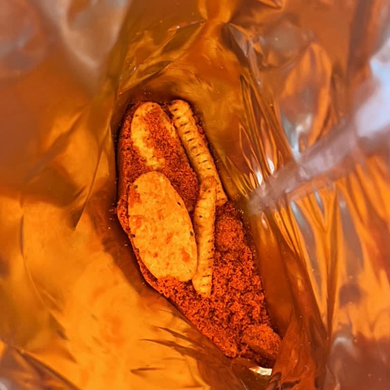 Patos Rolls Hot Chili Lime Flavour Ürününde Eksik Cips Ve Toz Kısmı